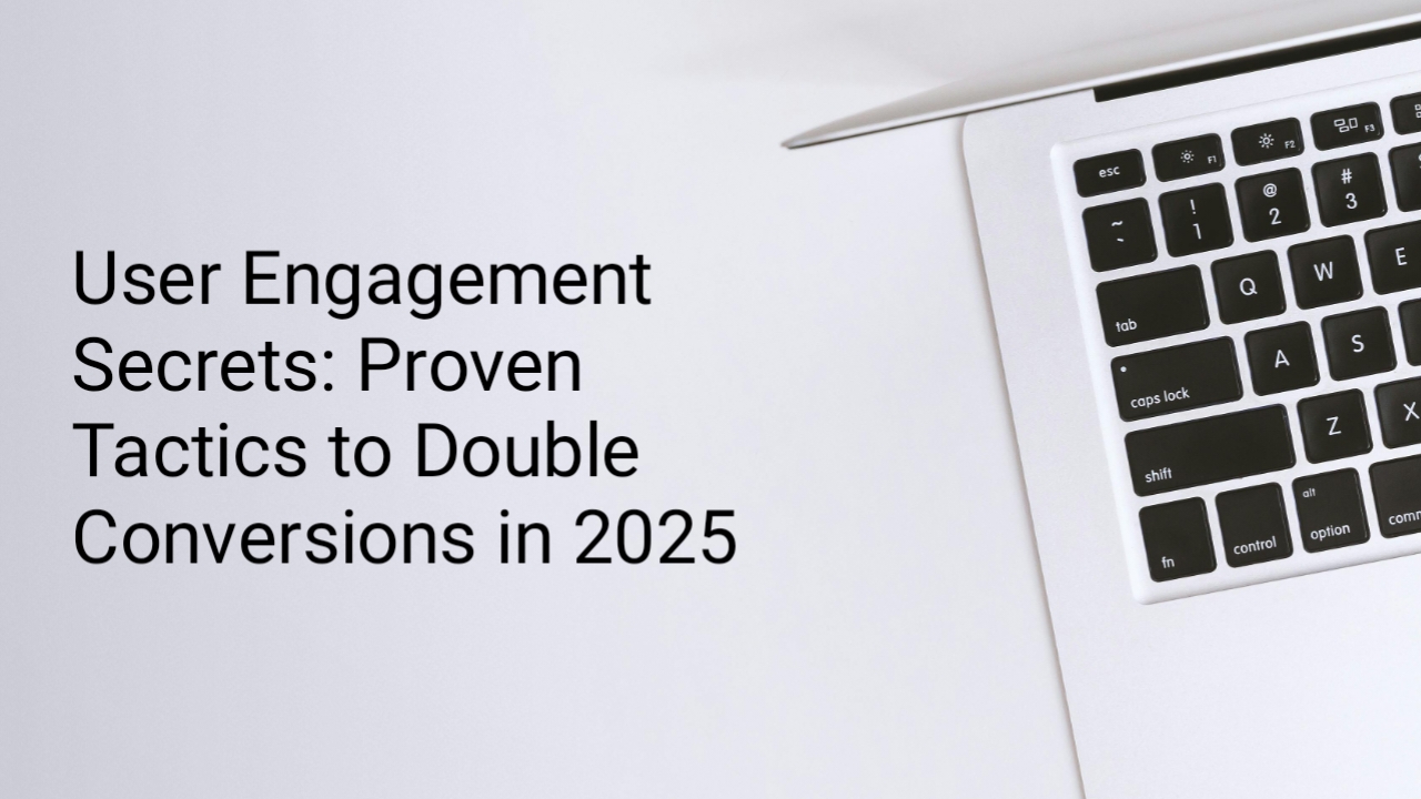 User Engagement Secrets: Proven Tactics to Double Conversions in 2025
