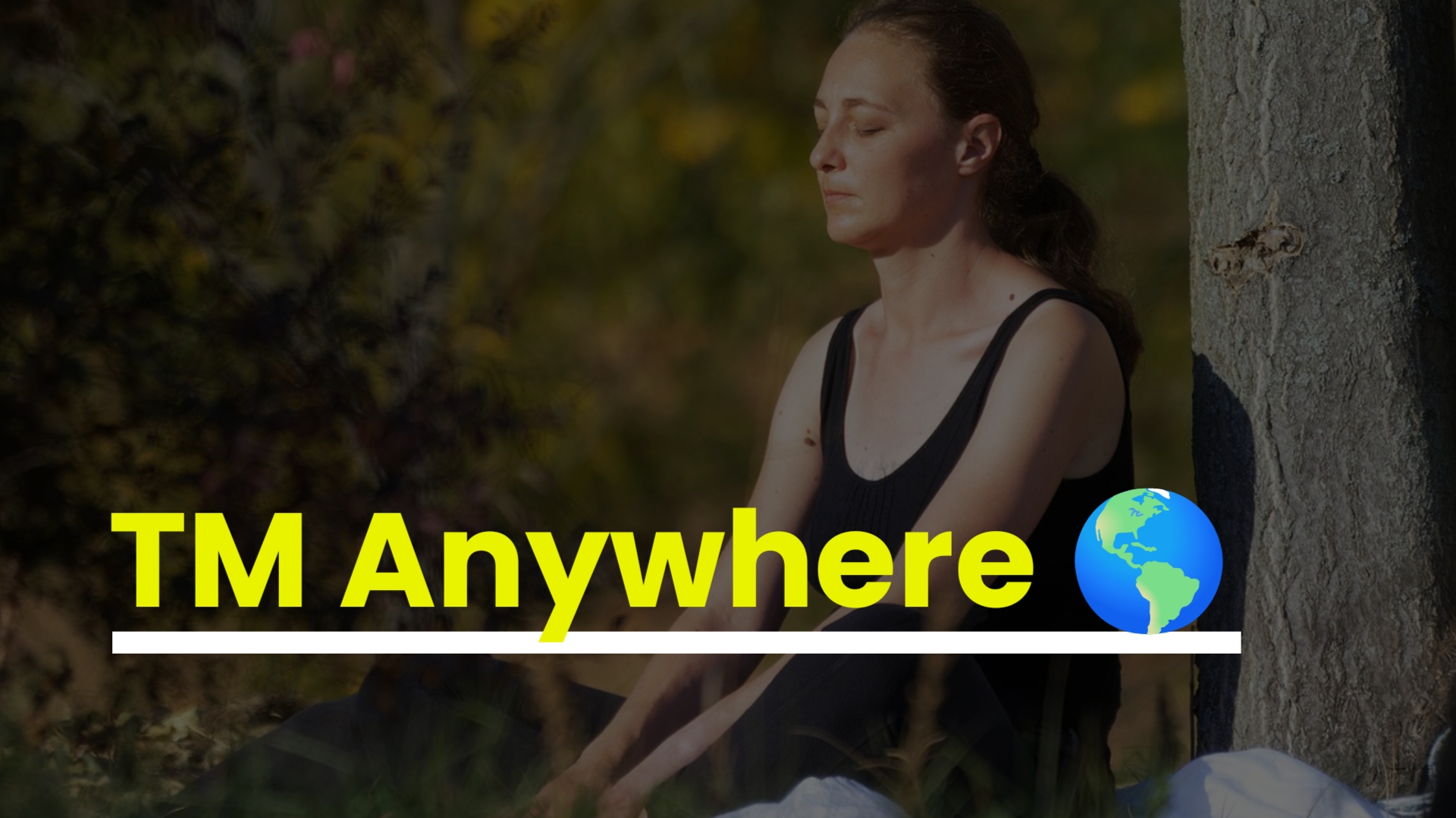 can you learn transcendental meditation on your own