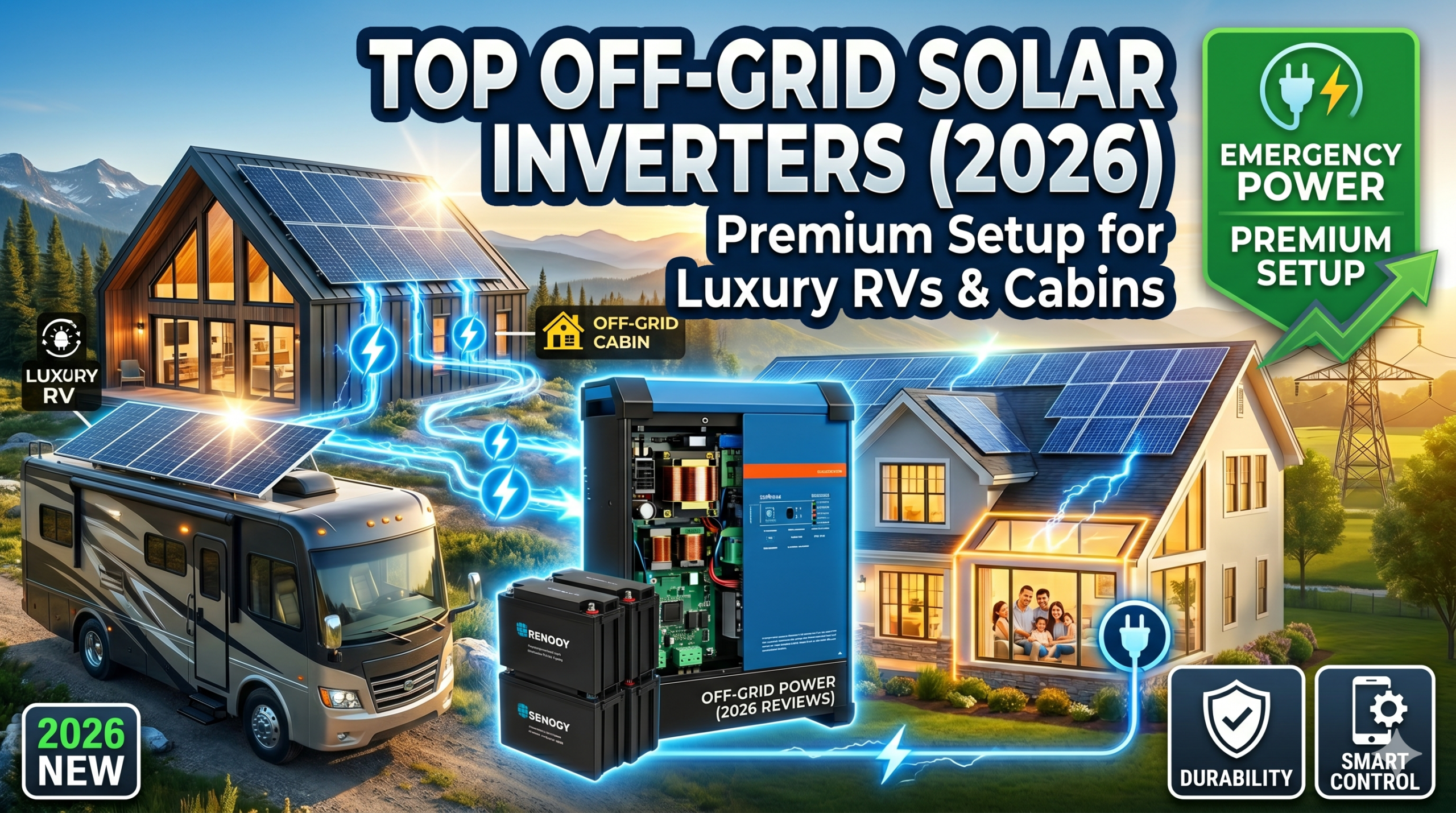 TOP OFF-GRID SOLAR INVERTERS (2026)
