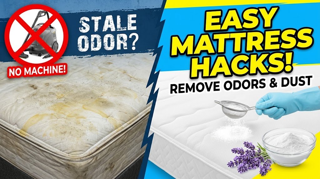 Easy Mattress Cleaning Hacks Without Machine