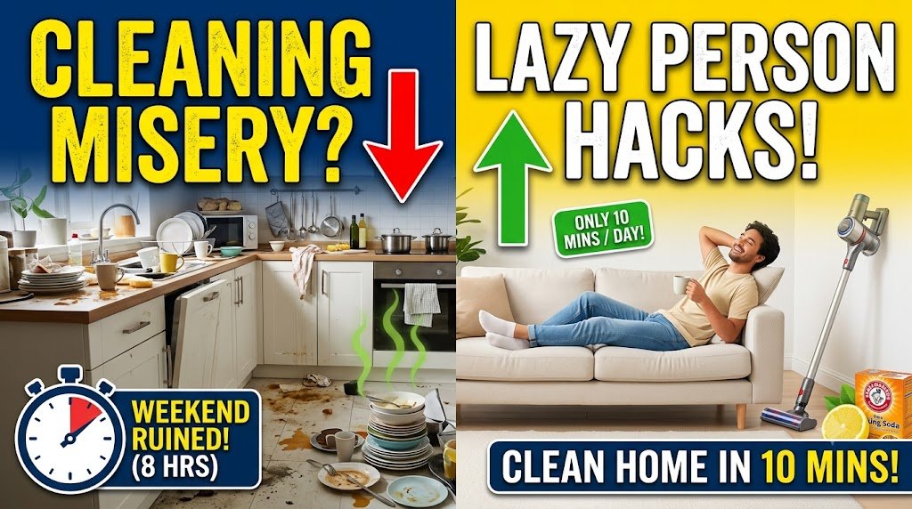 Lazy Person Cleaning Tips That Actually Work