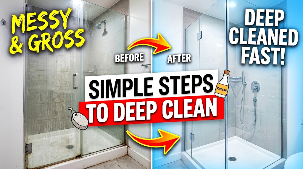 Simple steps to deep clean apartment bathroom effectively