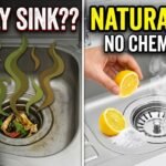 How to Clean Kitchen Sink and Remove Bad Smell Naturally