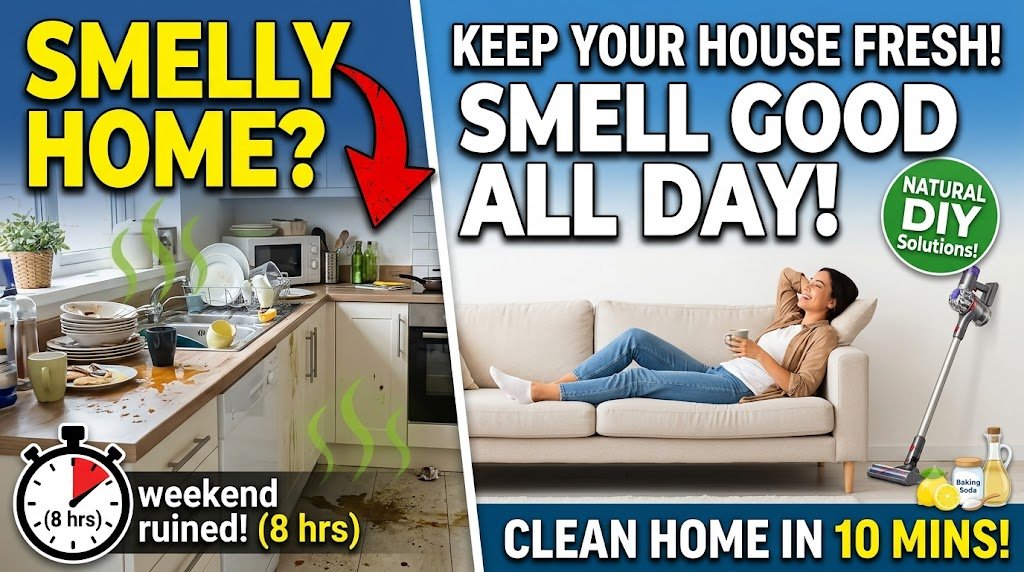 How to Keep Your House Fresh and Smelling Good All Day