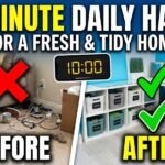 10-Minute Daily Cleaning Habits for a Fresh and Tidy Home