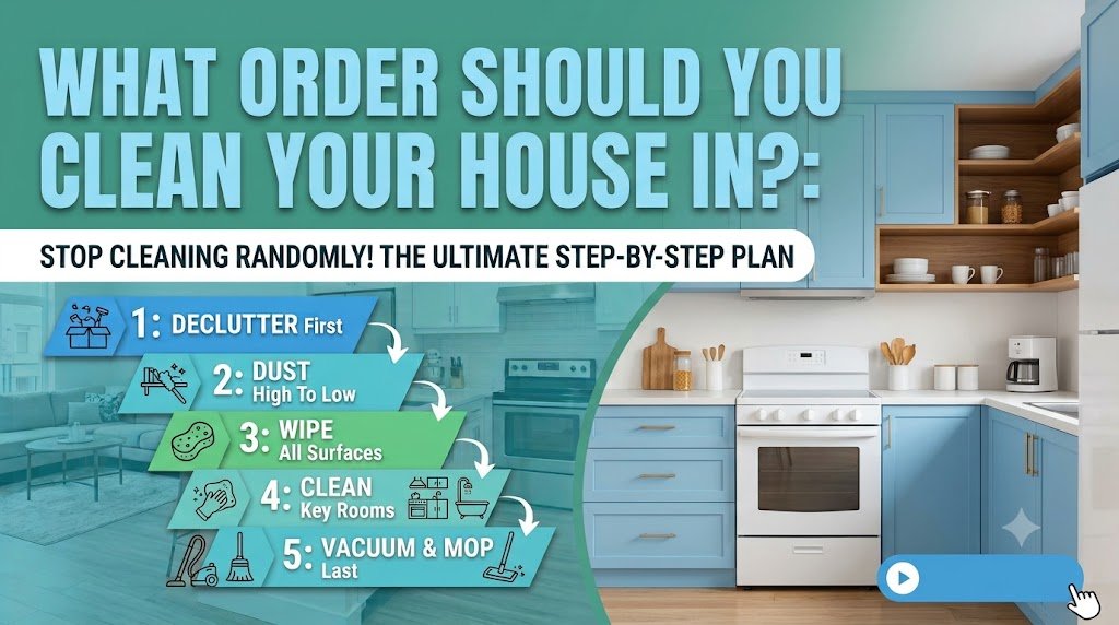 What Order Should You Clean Your House In?