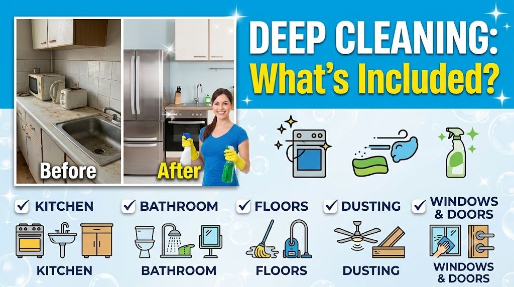 What Does a Deep Cleaning Service Include? Complete Guide