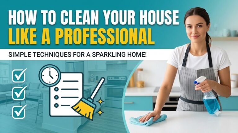 How to Clean Your House Like a Professional