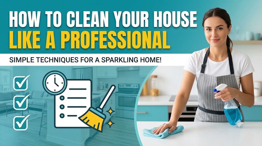 How to Clean Your House Like a Professional